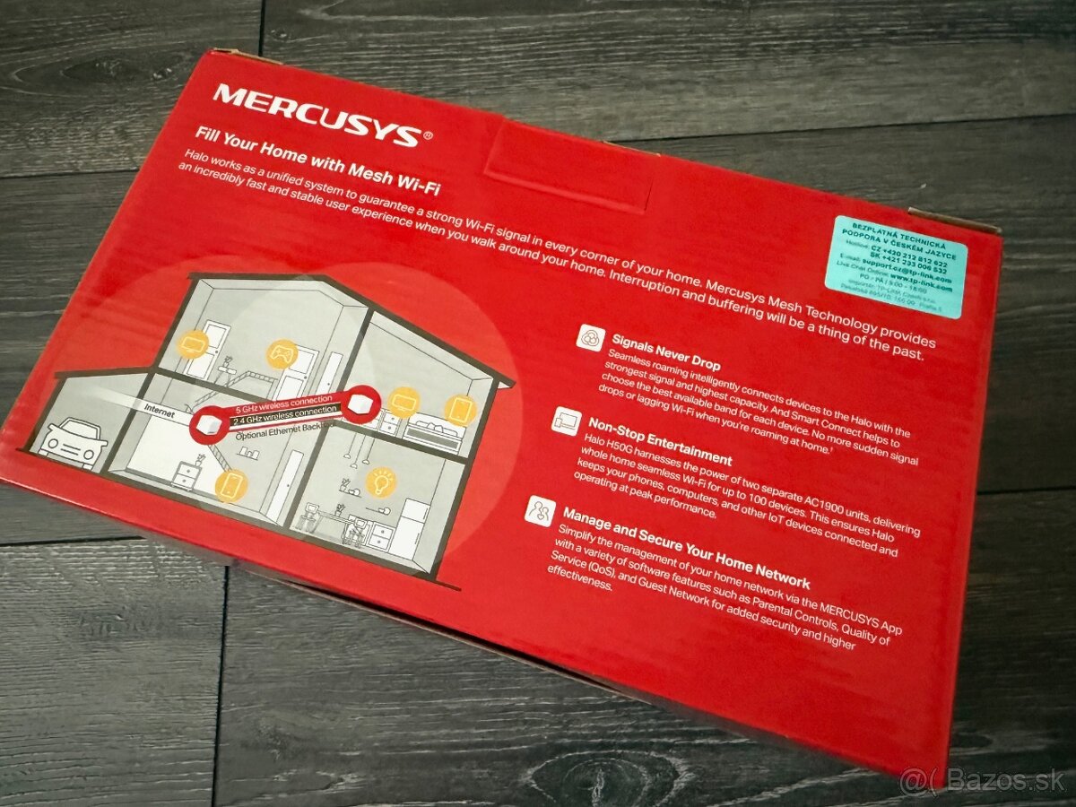 Predám Mercusys Halo H50G (2-pack), WiFi Mesh systém - 3