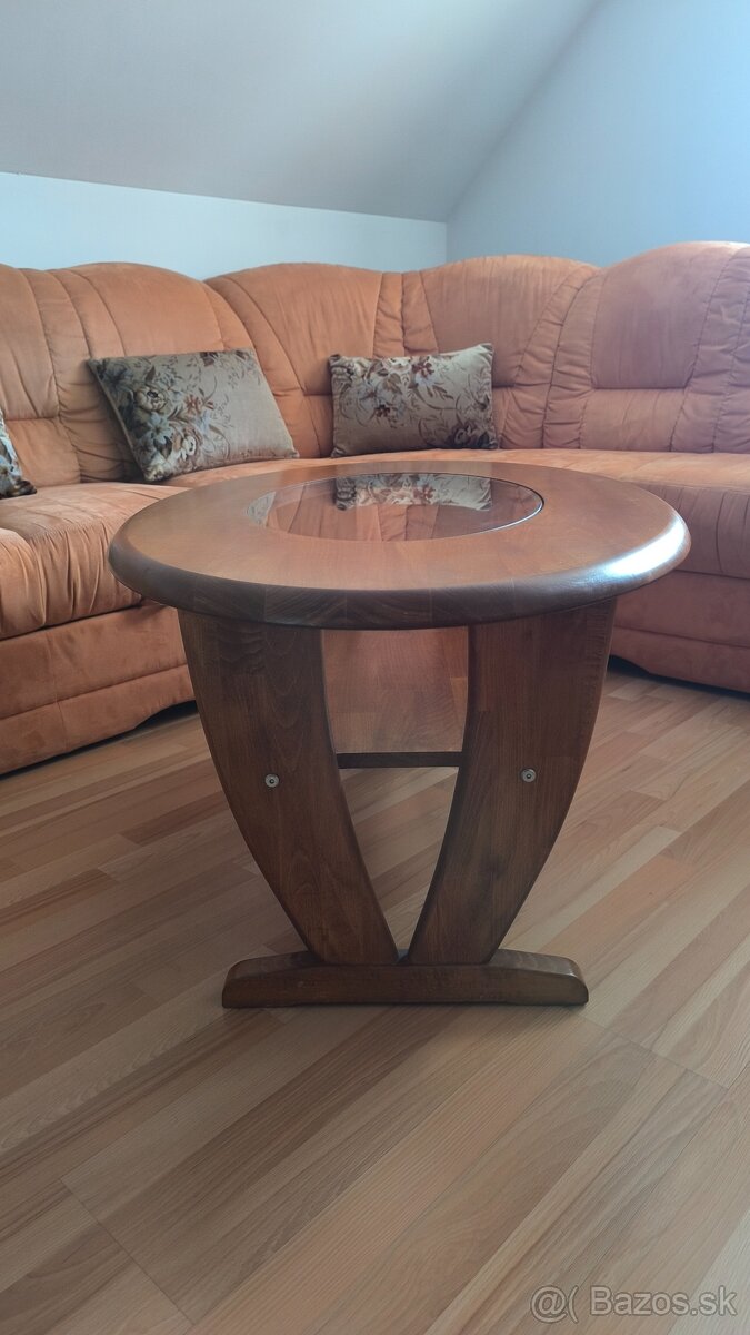 Konferenčný stolík z masívu - 3