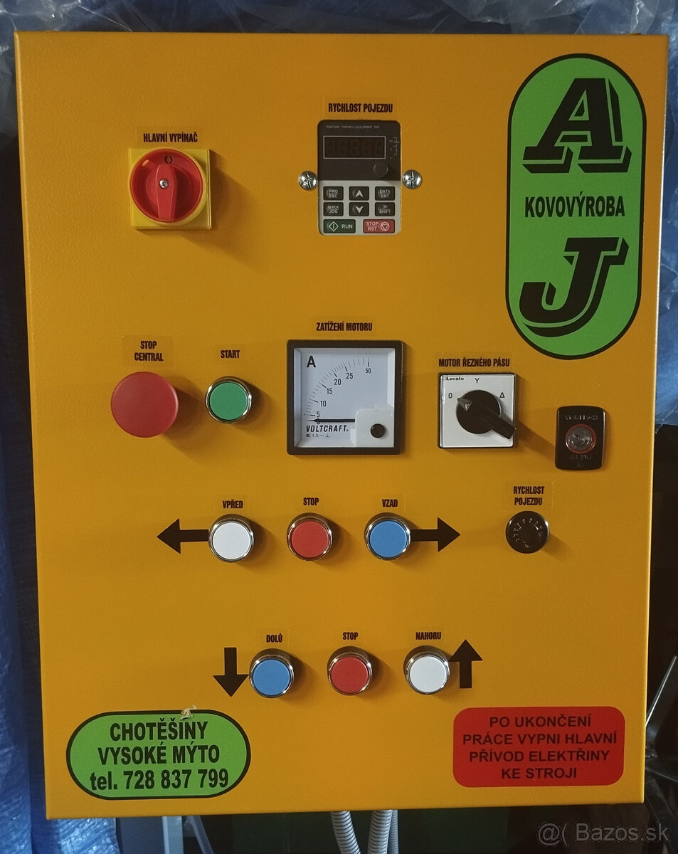 Kmenová pásová pila s elektropohony KPP-700E - 3