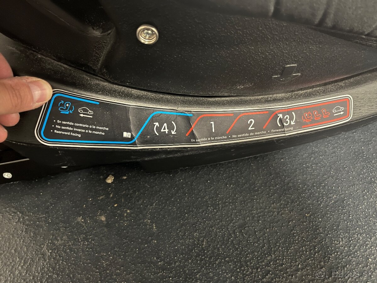 Autosedacka otočná 0-25kg - 3