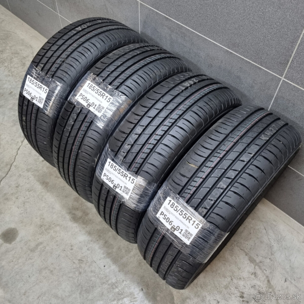 Letné pneumatiky 185/55 R15 KUMHO - 3