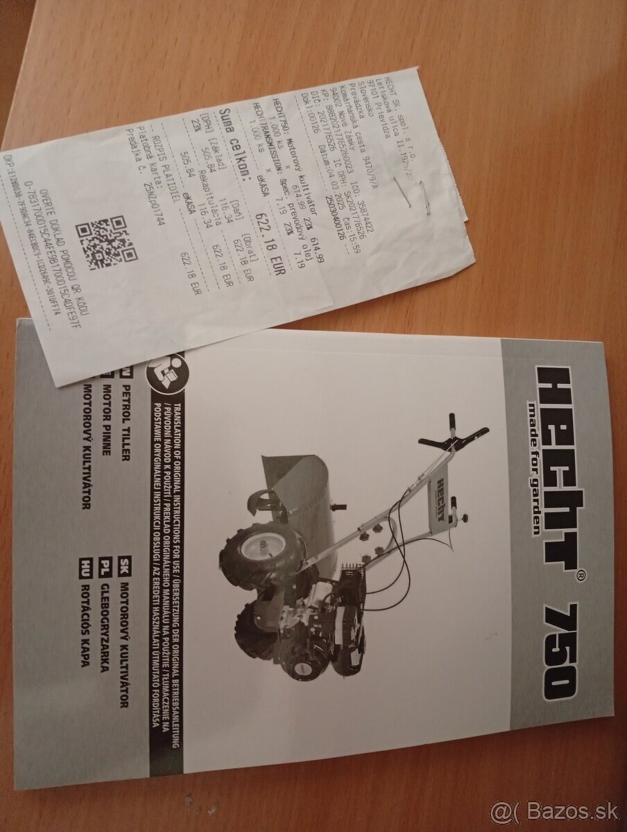 Hecht 750 kultivator - 3