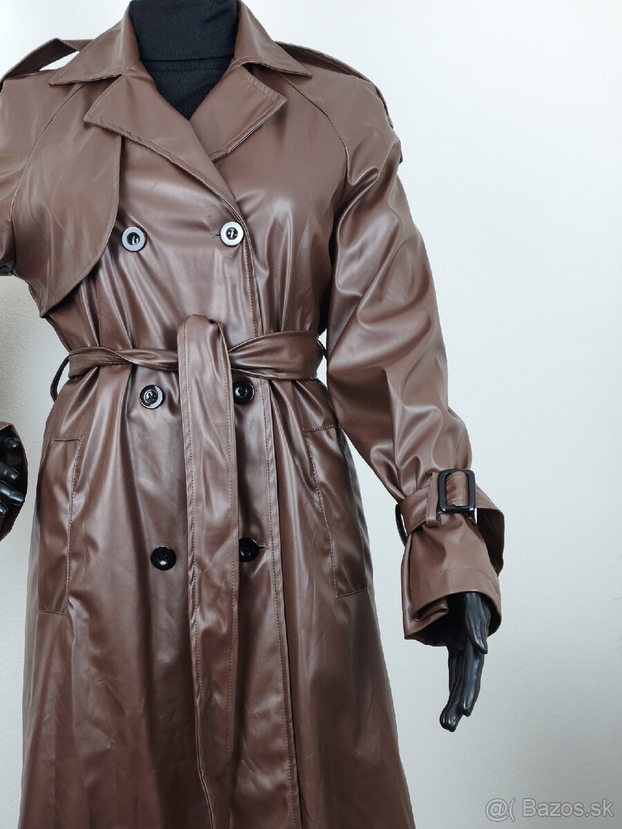 Dámsky kožený kabát - 3