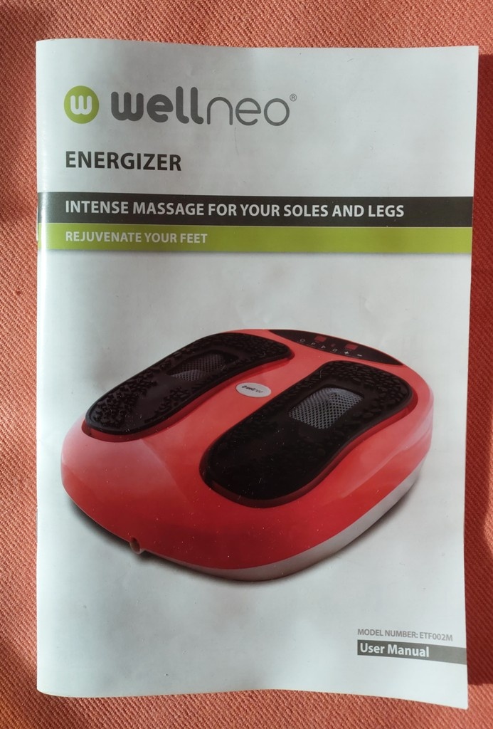 Wellneo Energizer - masážny prístroj na nohy - 3