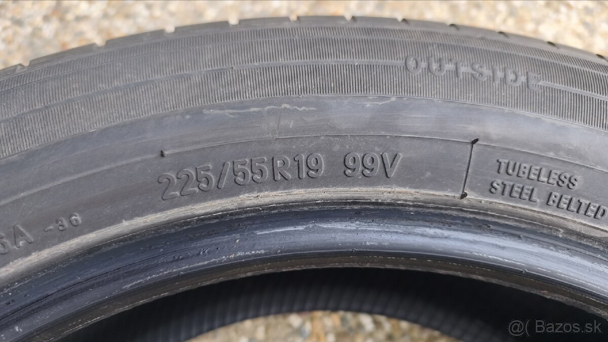 Letné pneumatiky 225/55 r19 - 3