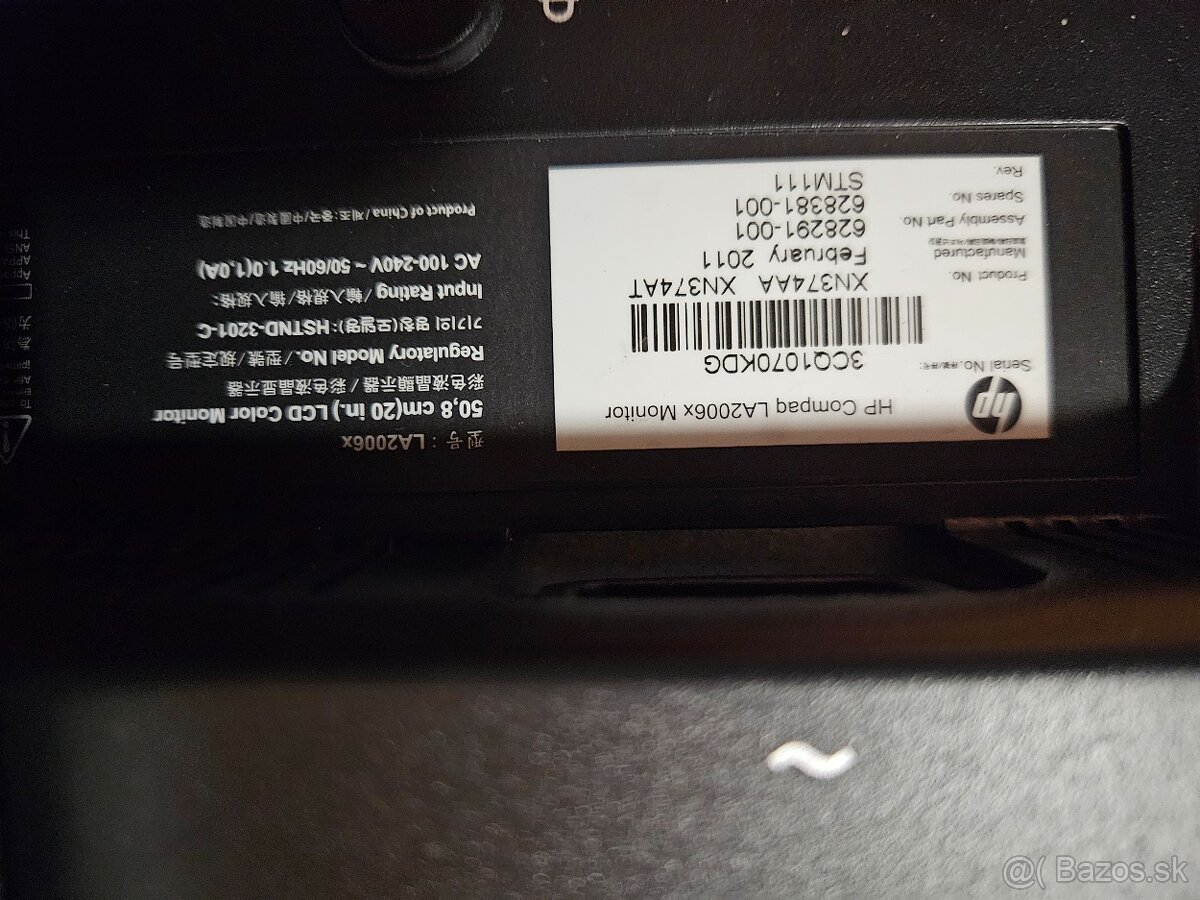 HP Compaq LA 2006 x Monitor - 3