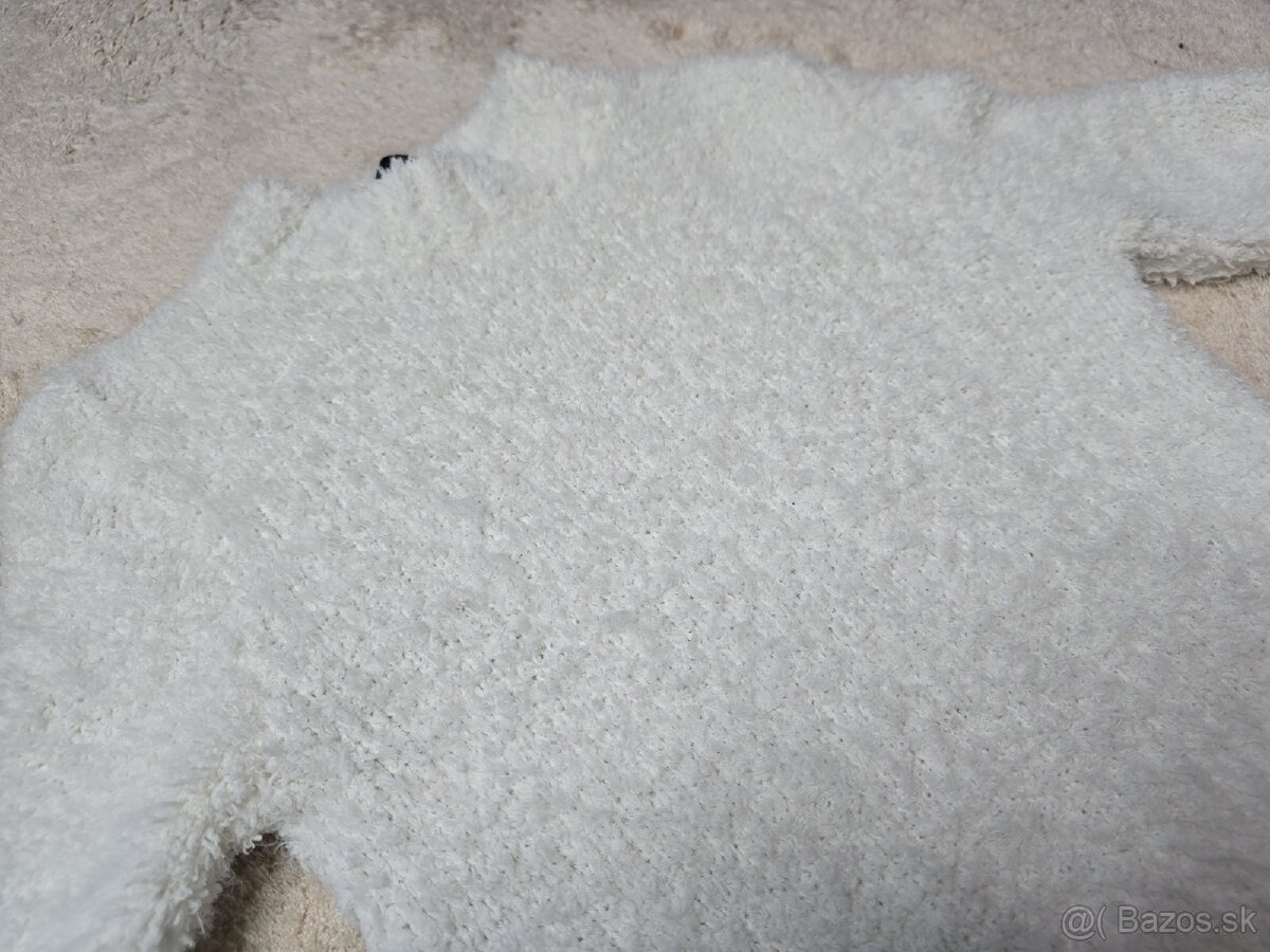 H&M Divided biely crop sveter - 3