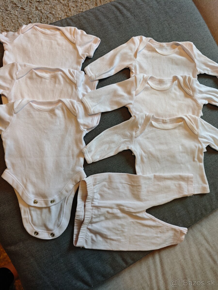 Dievčenské body H&M veľkosť 56-62 - 3