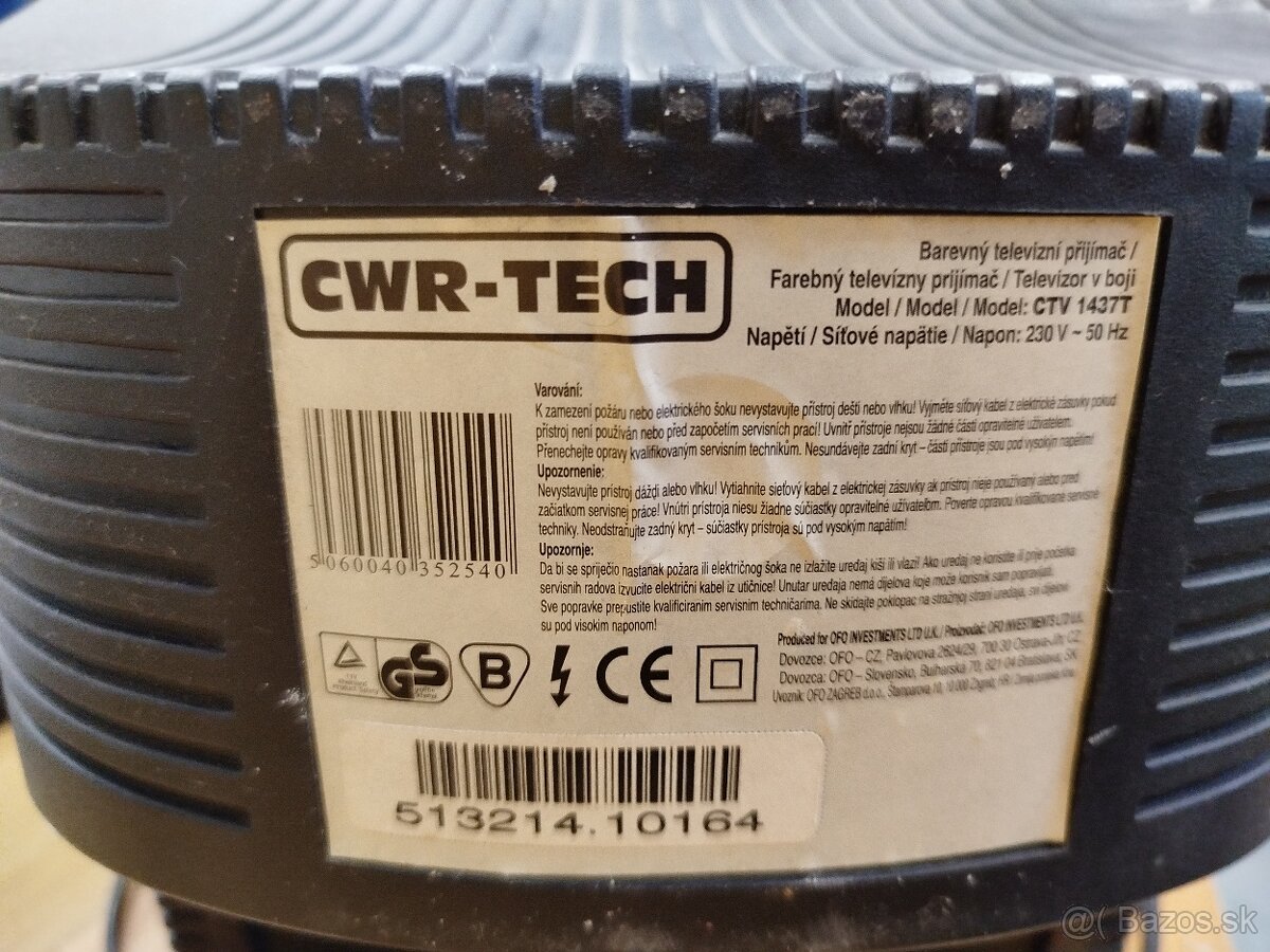 Televizor s drziakom na stenu CWR-TECH - 3