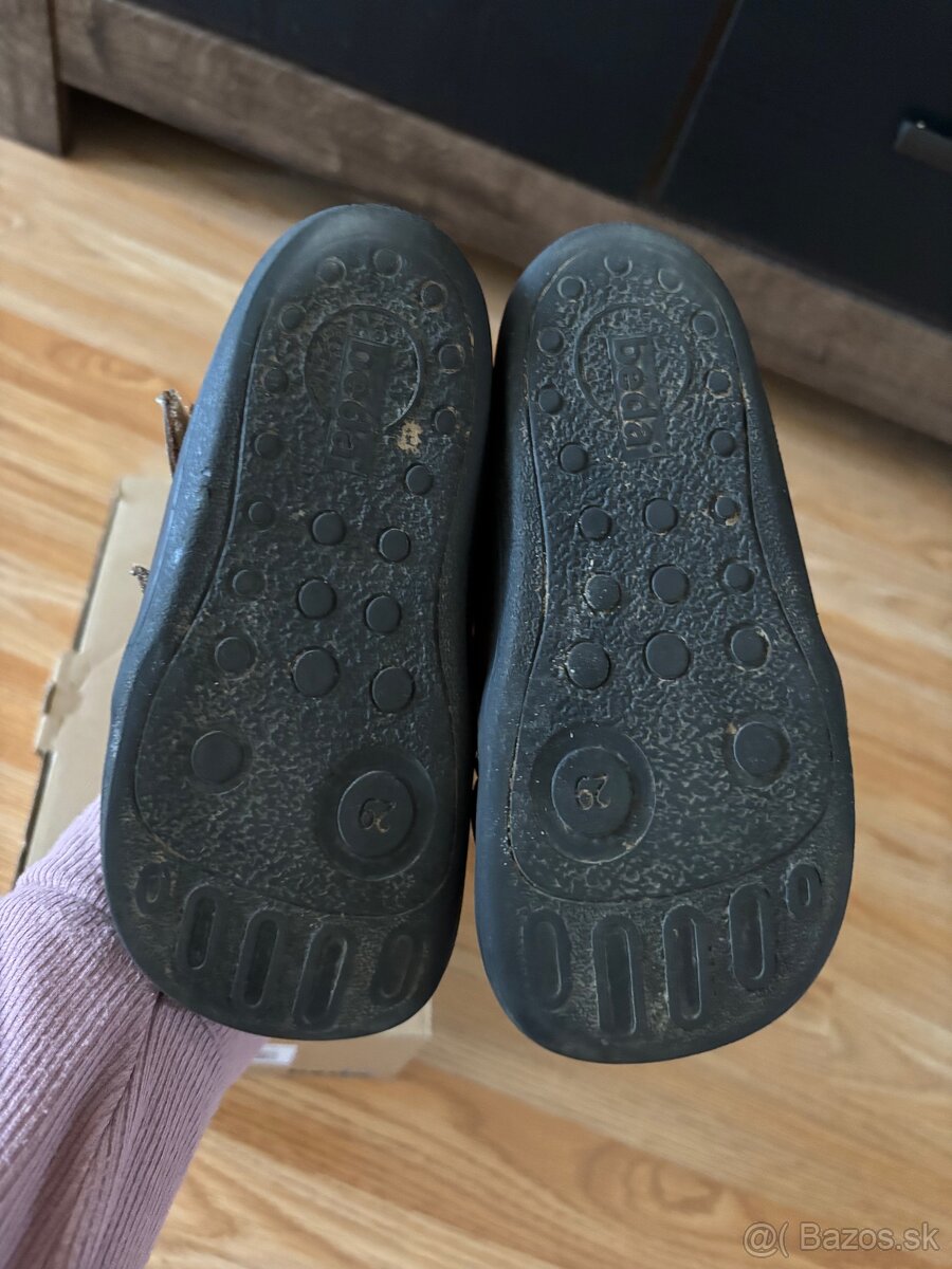 Kožené barefoot topánky Beda Bruno 29 - 3