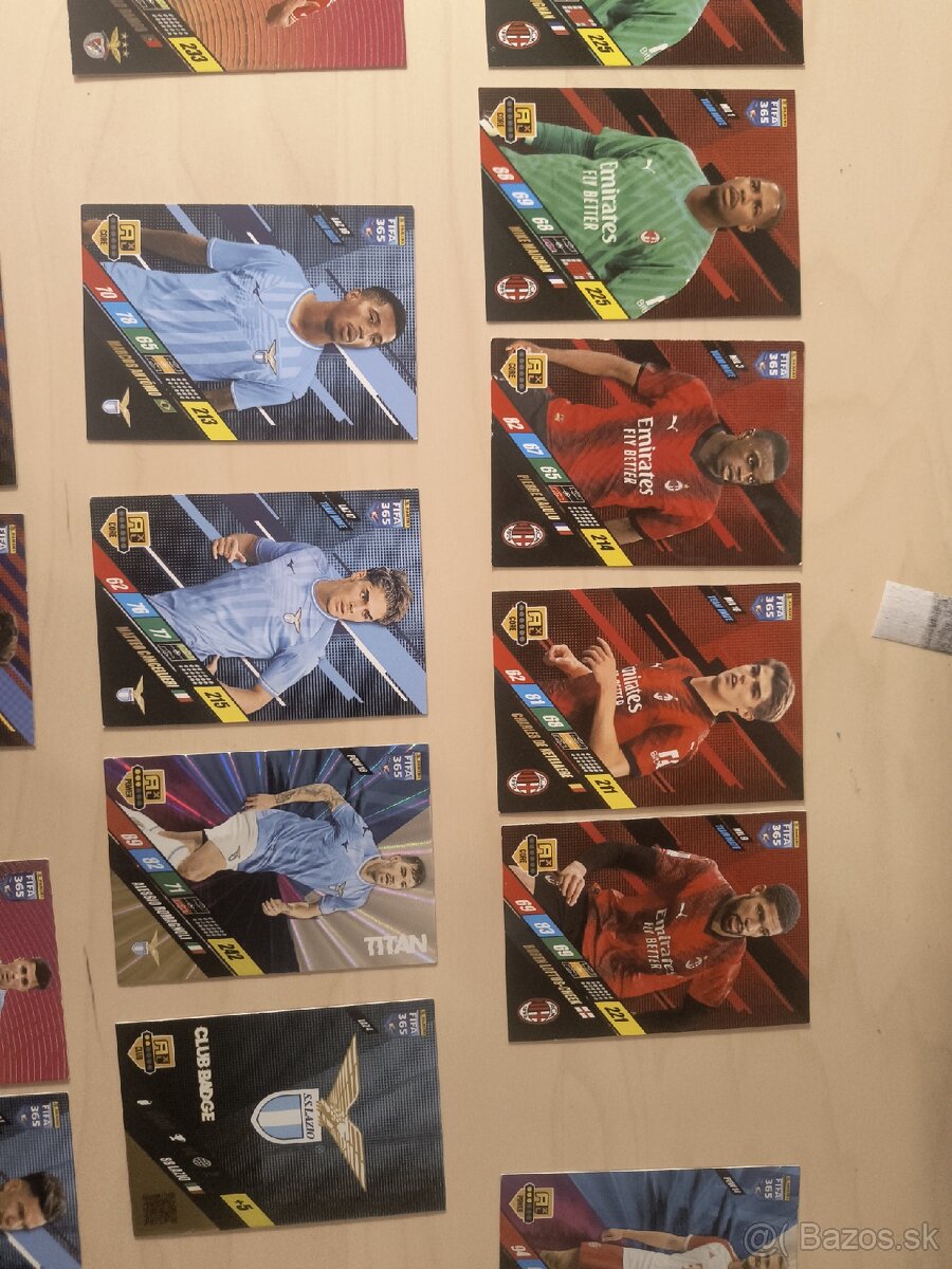 Predám zberateľské karty Panini. - 3