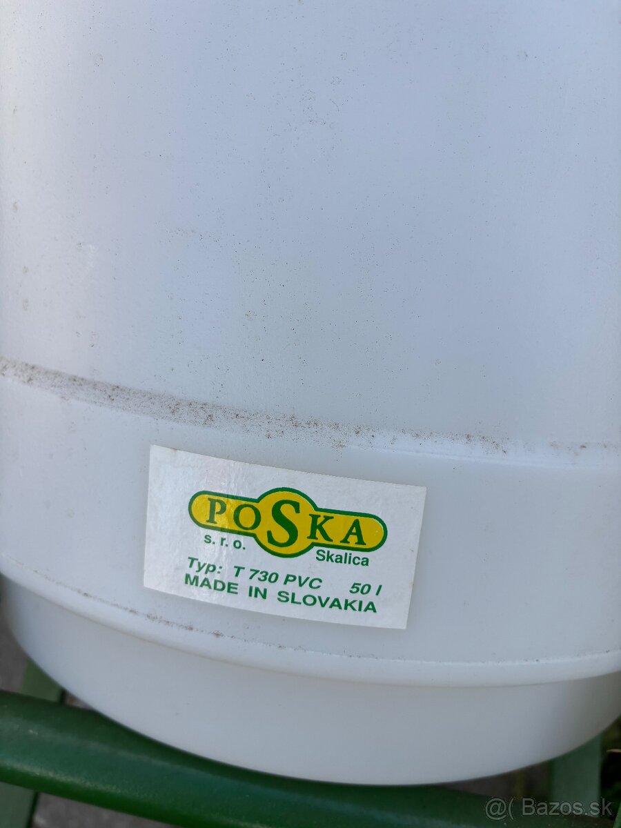 Predám fúrikový postrekovač POSKA - 50 litrov - 3
