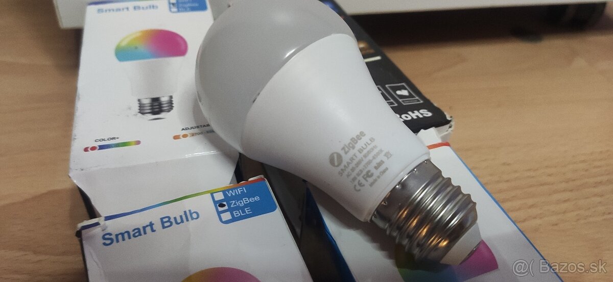 Smart žiarovky ZigBee - 3