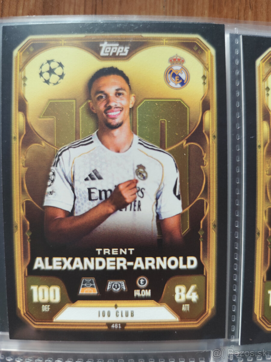 Futbalové kartičky Match Attax 2025/26 100 Club - 3