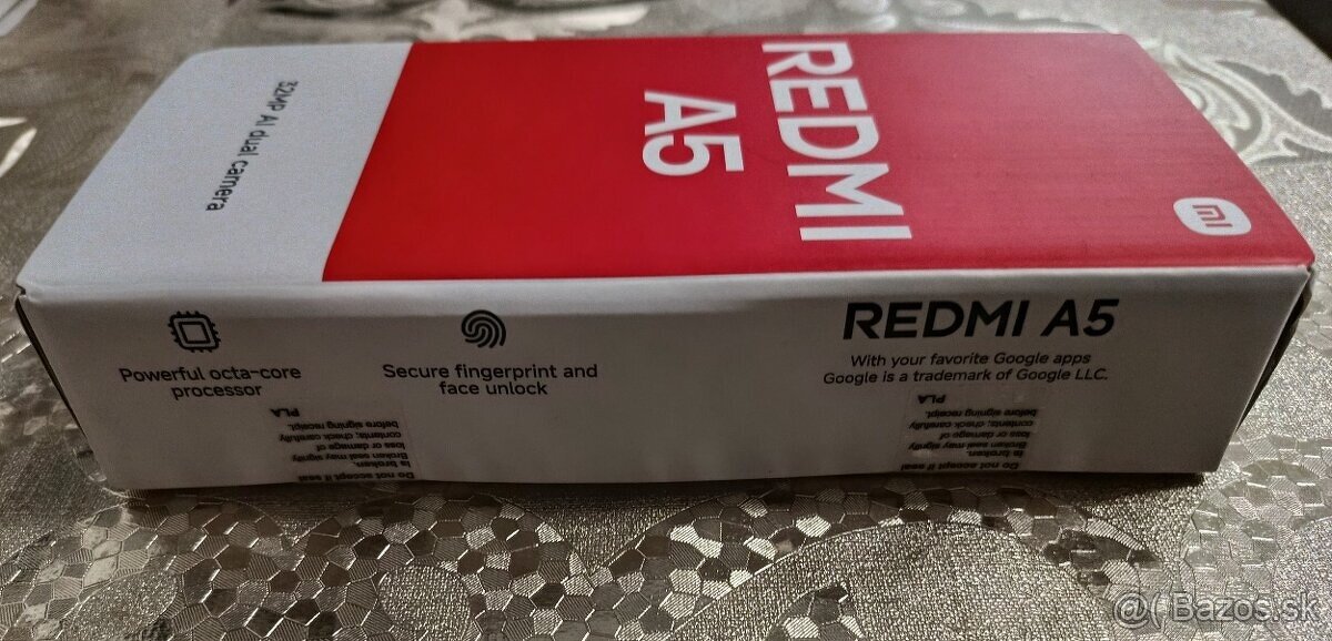 Nový Xiaomi Redmi A5, 8GB/128GB, Dual SIM, čierny - 3