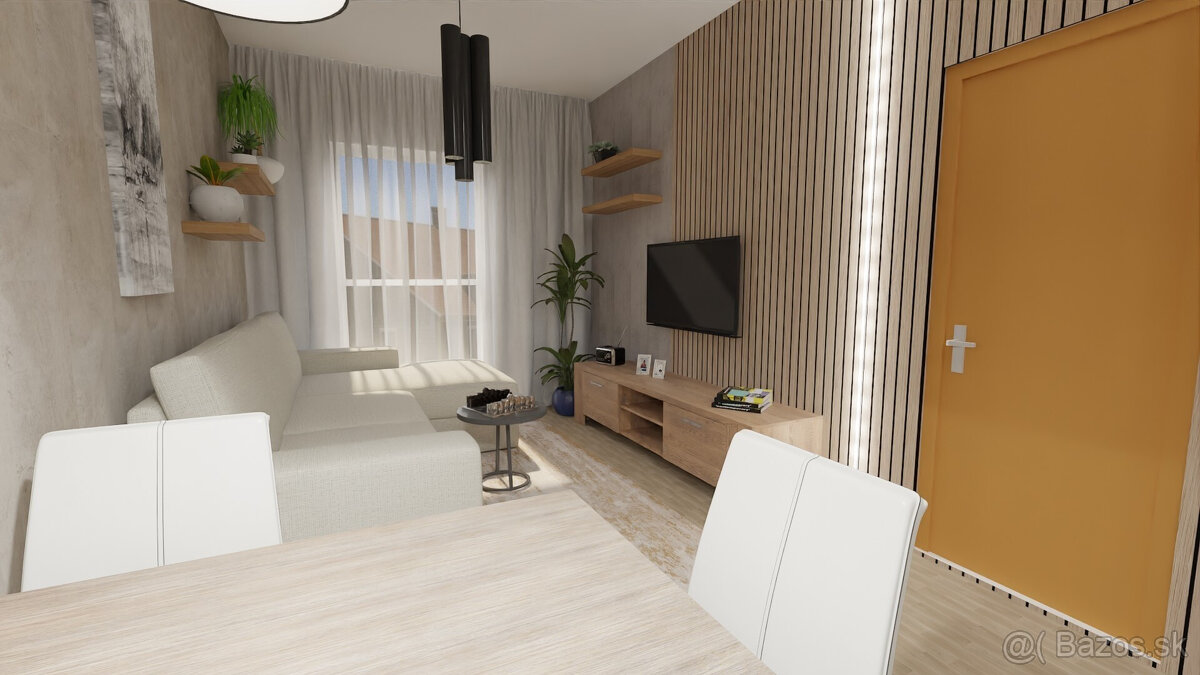 Na predaj investičný 2-izbový apartmán (nebytový priestor) v - 3