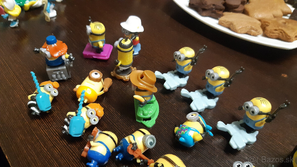 Predám hračky z kindervajičok - Mimoni. - 3