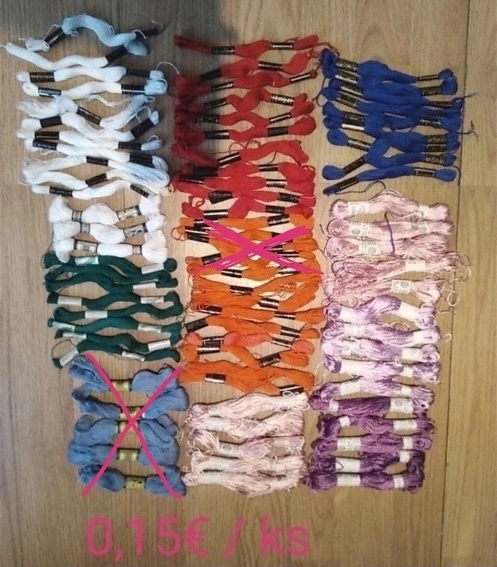 Bavlnky, vlna, nite - 3