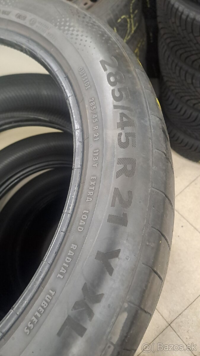 285/45r21 continental letné - 3