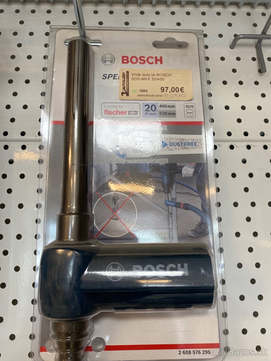 Predám vrták dutý Bosch SDS- MAX 16x400 - 3