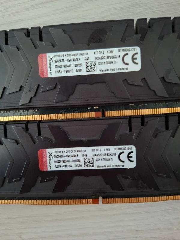 Kingston Hyperx DDR4 16GB - 3