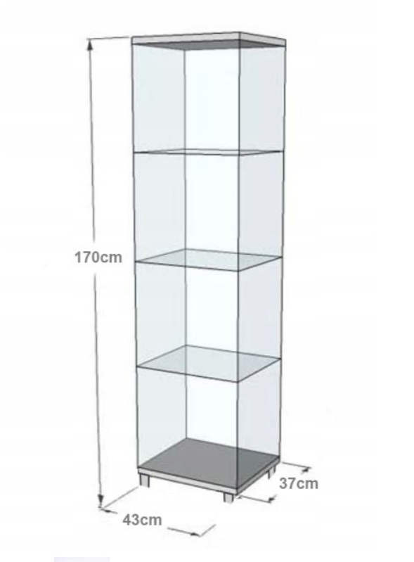 Vitriny Ikea Detolf - 3