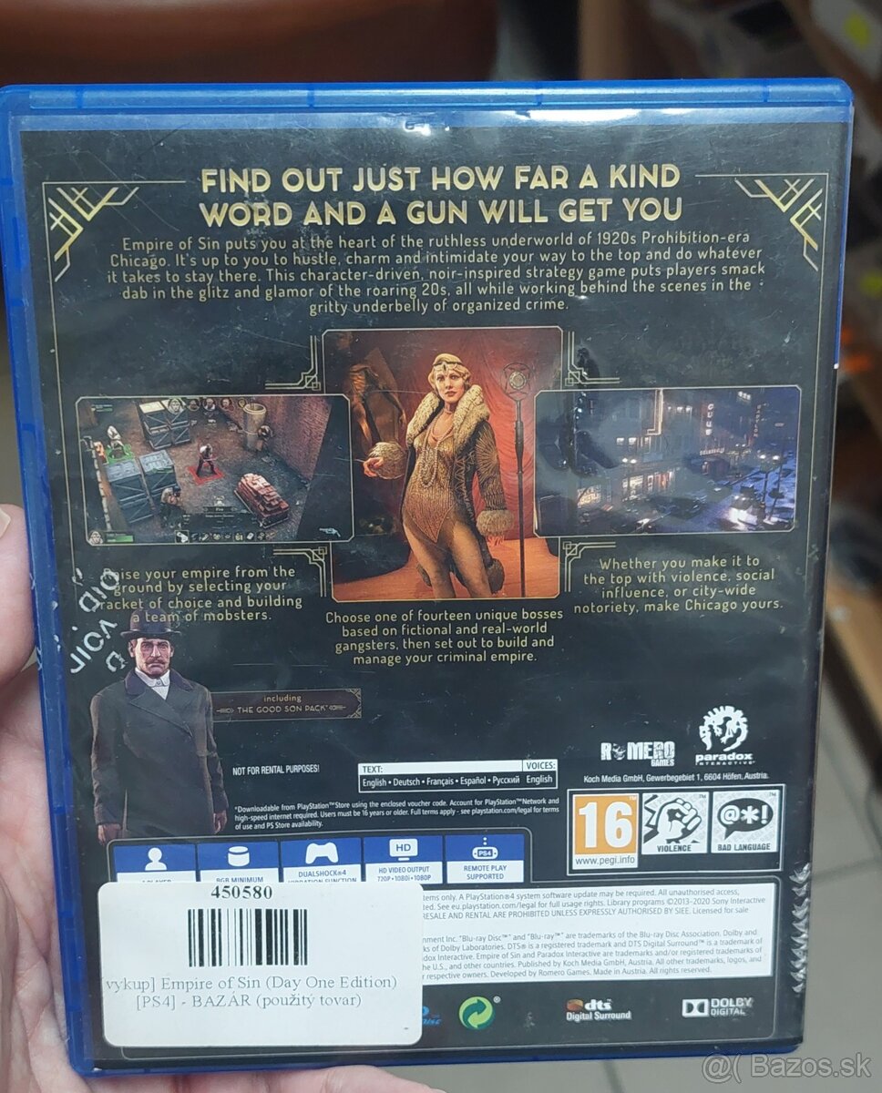 Empire of Sin: Day One Edition PS4 - 3