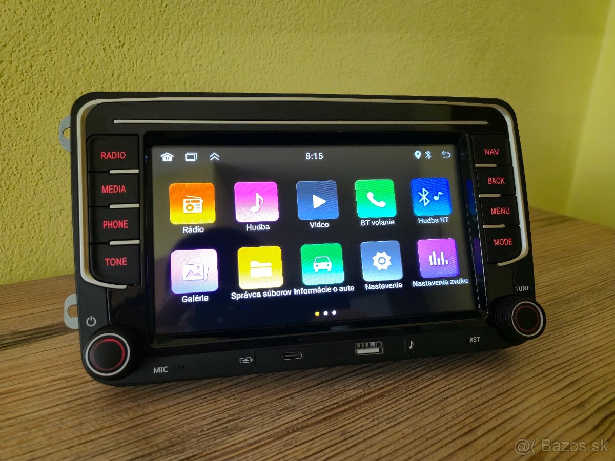 🎁2DIN 7" ANDROID AUTORÁDIO VW SEAT SKODA🎁 - 3