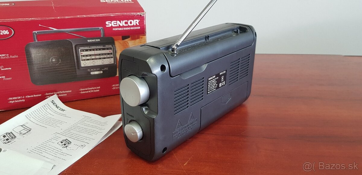 SENCOR rádio "tranzistorové" - 3