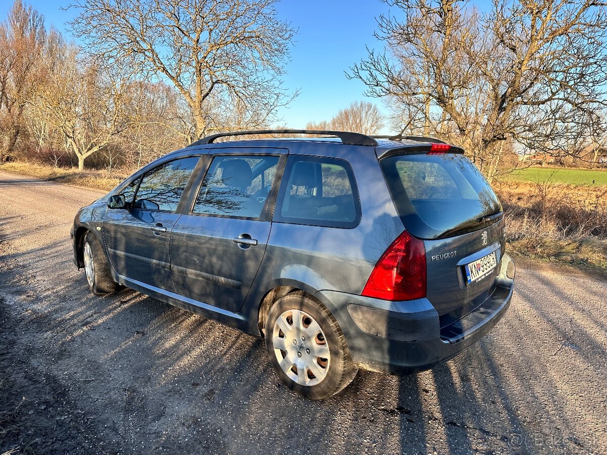 Peugeot 307 SW, 1,6 Hdi, 80 Kw, r.v. 2006 - 3