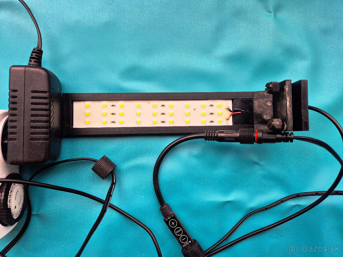 LED svetlo pre akvárium C251 + adaptér + časovač - 3
