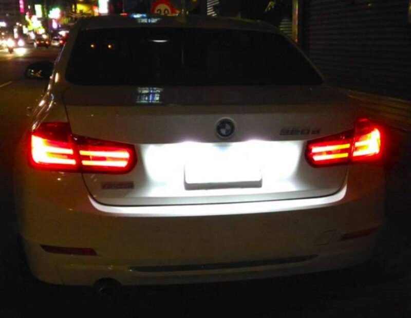 LED osvetlenie ŠPZ značky BMW - 3