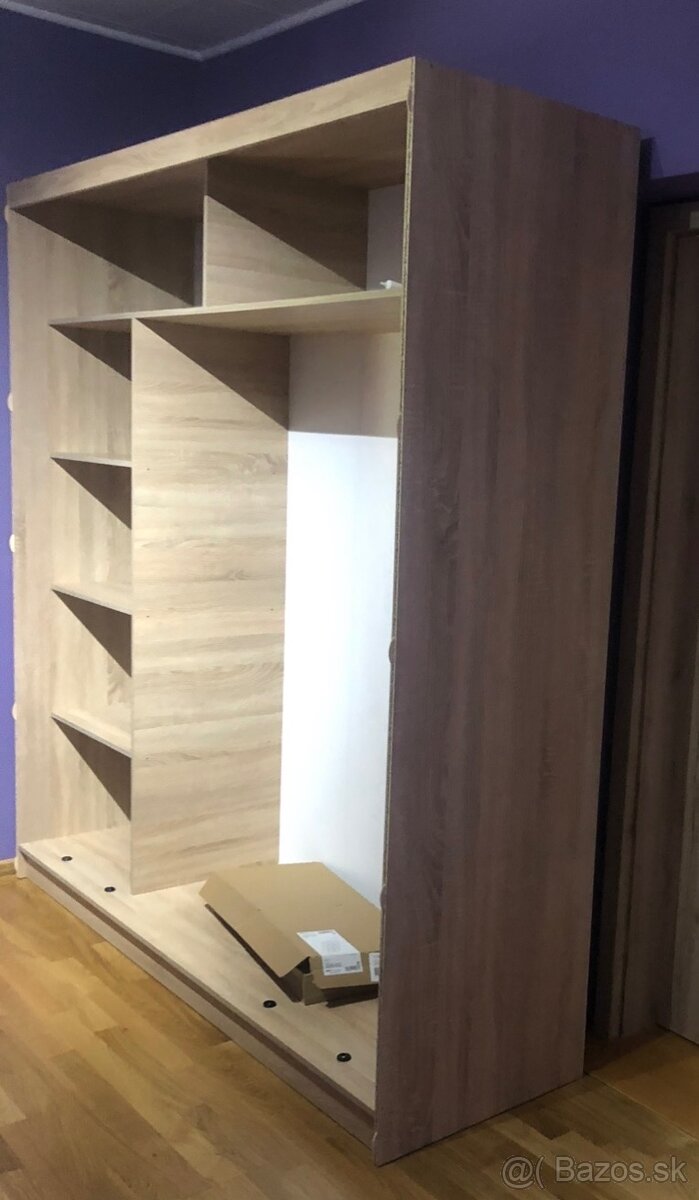 Šatníková skriňa 180cm - 3