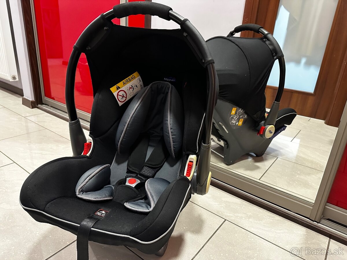 Predám autosedačky Klippan Dinofix + Triofix + ISOFIX základ - 3