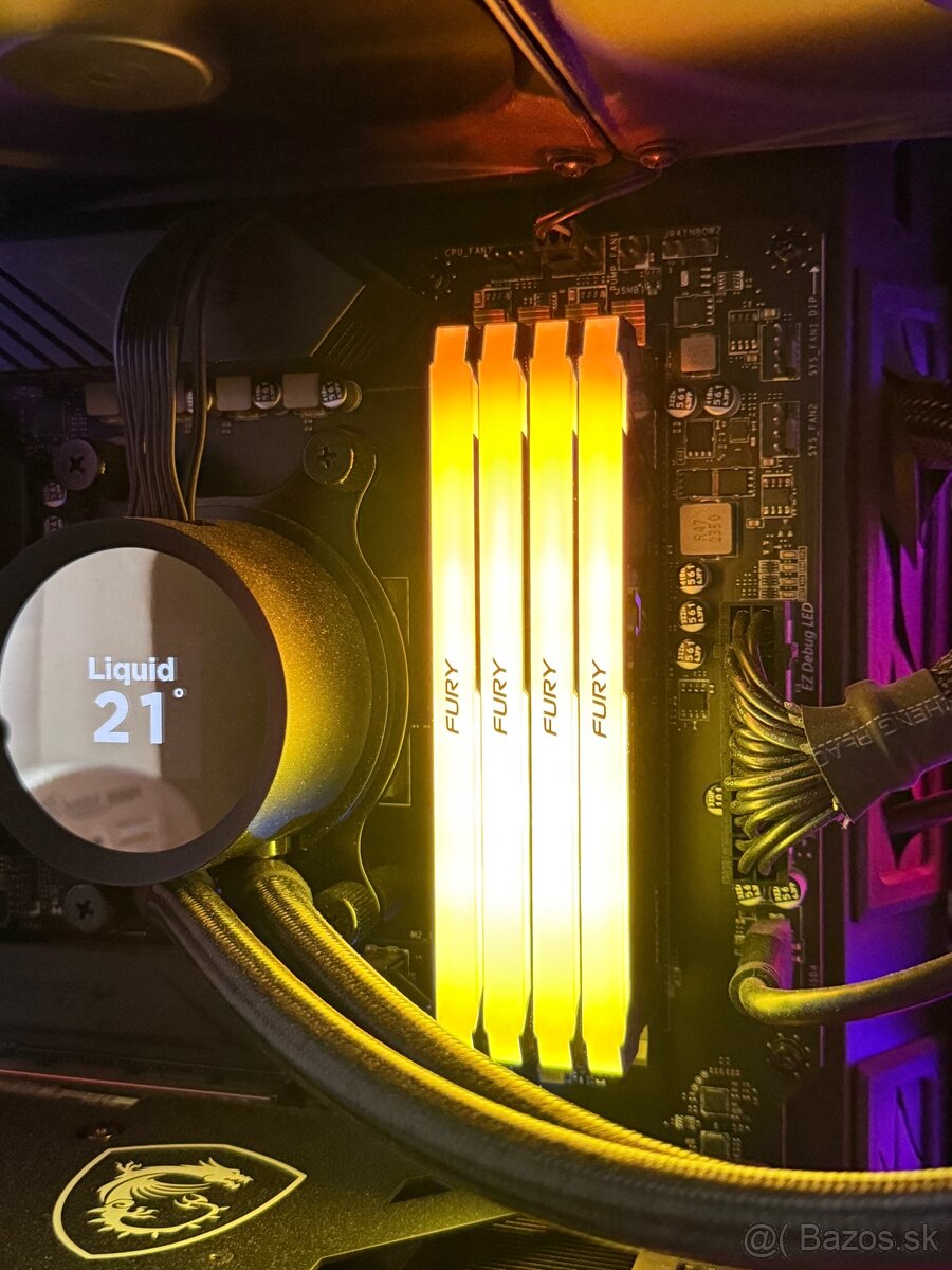 Kingston FURY 32GB KIT DDR4 3600MHz CL18 Beast Black RGB - 3