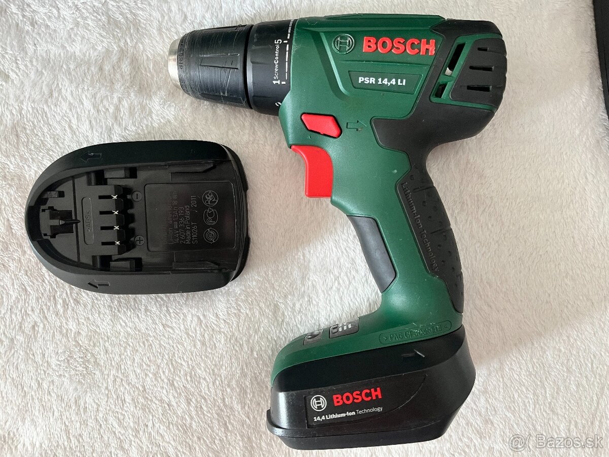 Akumulátorový skrutkovač BOSCH PSR 14,4 Li Compact - 3