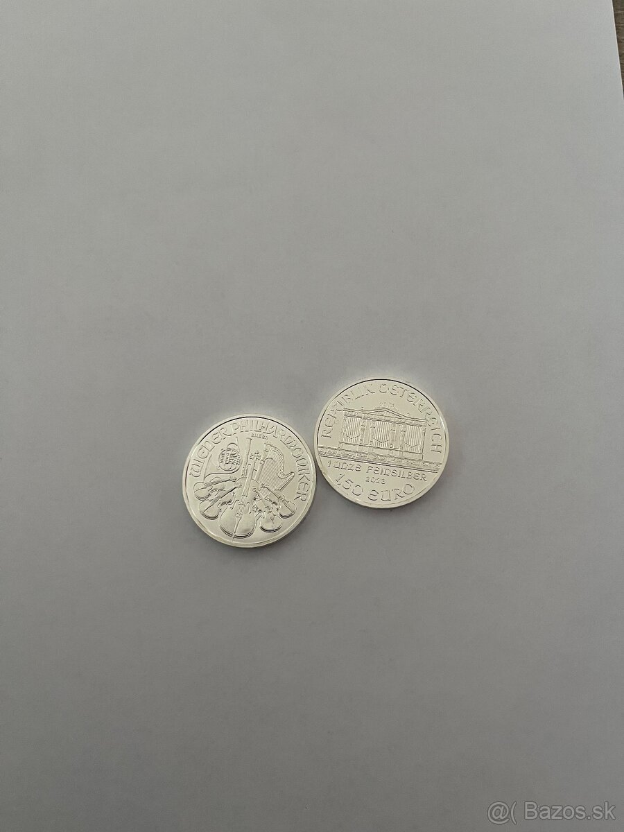 Predám investičné striebro – 20x1 oz mince - 3