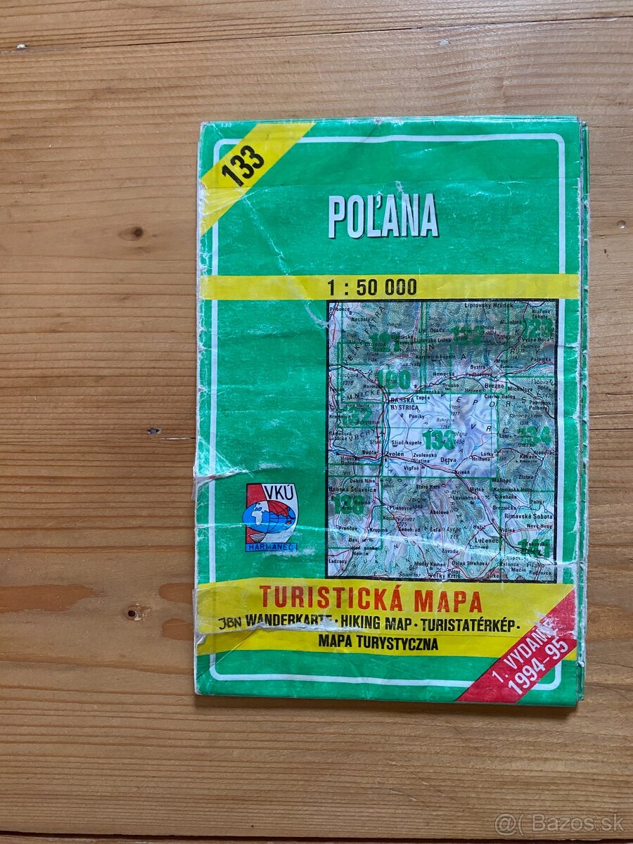 turistické mapy VKÚ – rôzne vydania, rôzny stav - 3