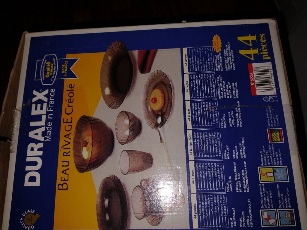DURALEX BEAU RIVAGE CREOLE 44(45) pieces - 3