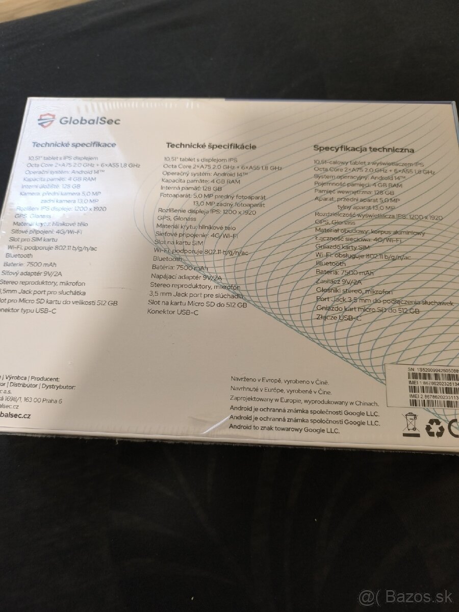 Globalsec tablet 10.51" - 3