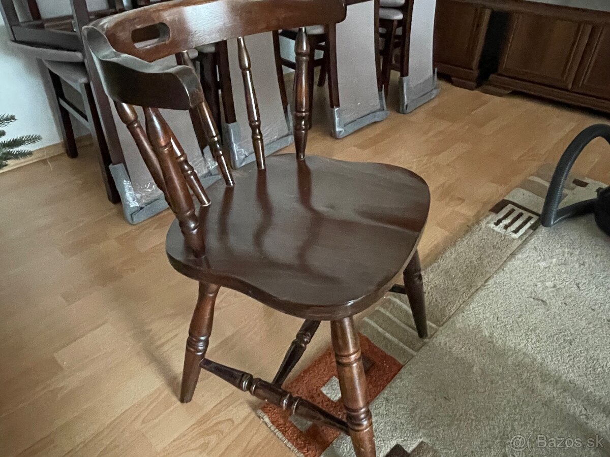 Jedalensky stol a stolicky 6 ks - 3