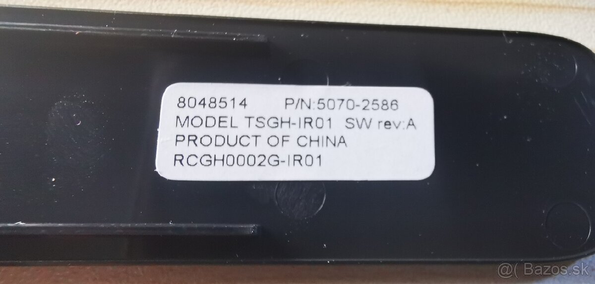 Ovládač HP media center - 3