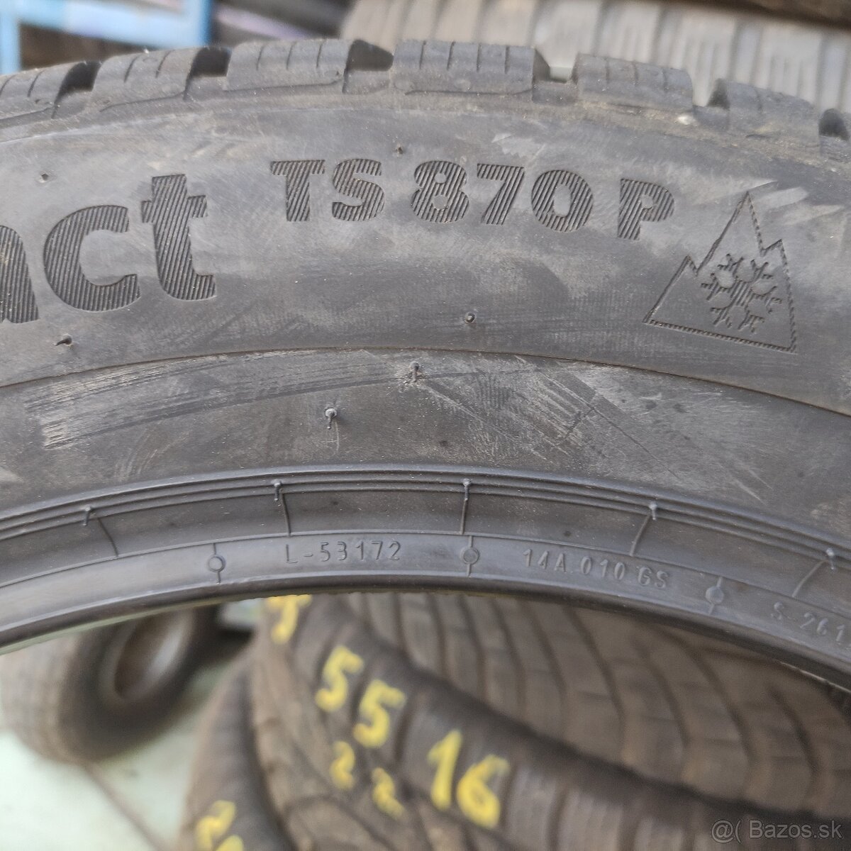 205/55 r17 Continental TS870 - 1 ks - 3