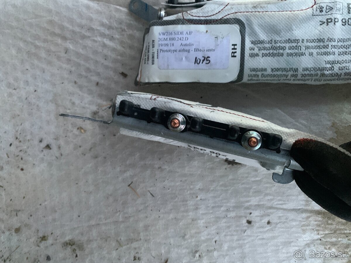 sedackovy airbag vw passat b8 superb 3 levy pravy - 3