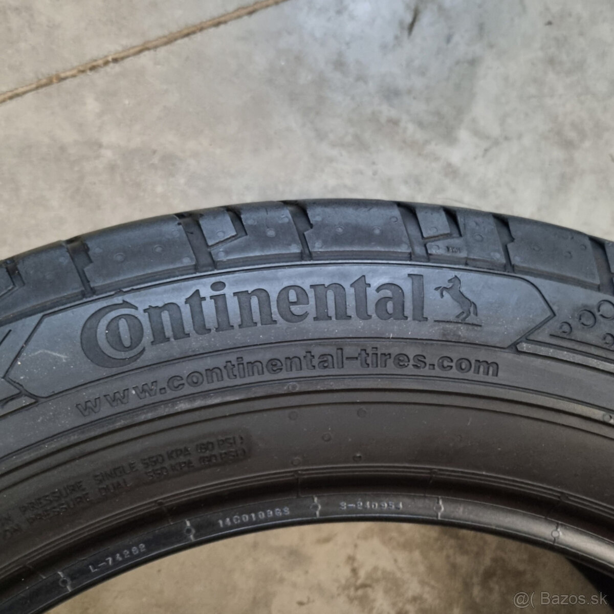 Letné dodávkové pneumatiky 215/60 R17C CONTINENTAL - 3