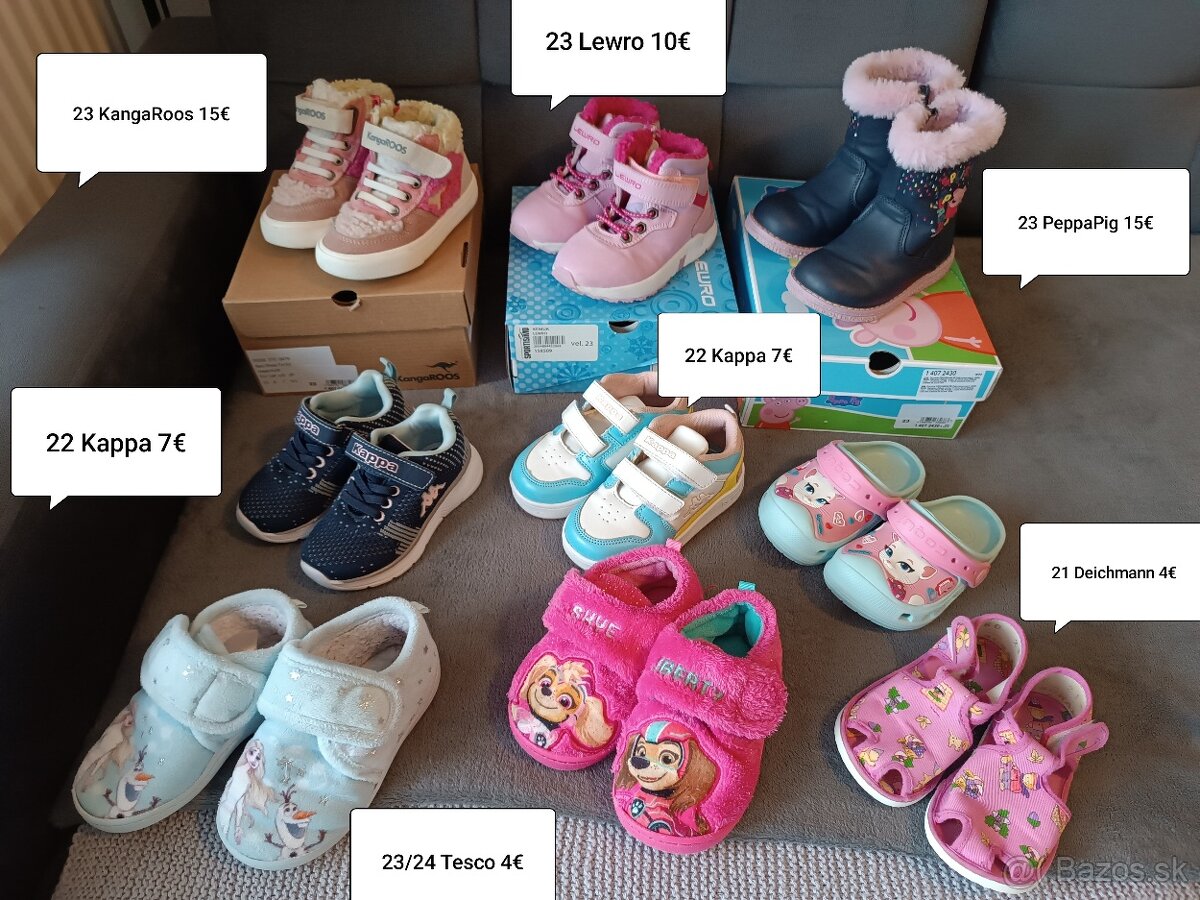 Topánky pre dievcatko 20, 21, 22 a 23 - 3