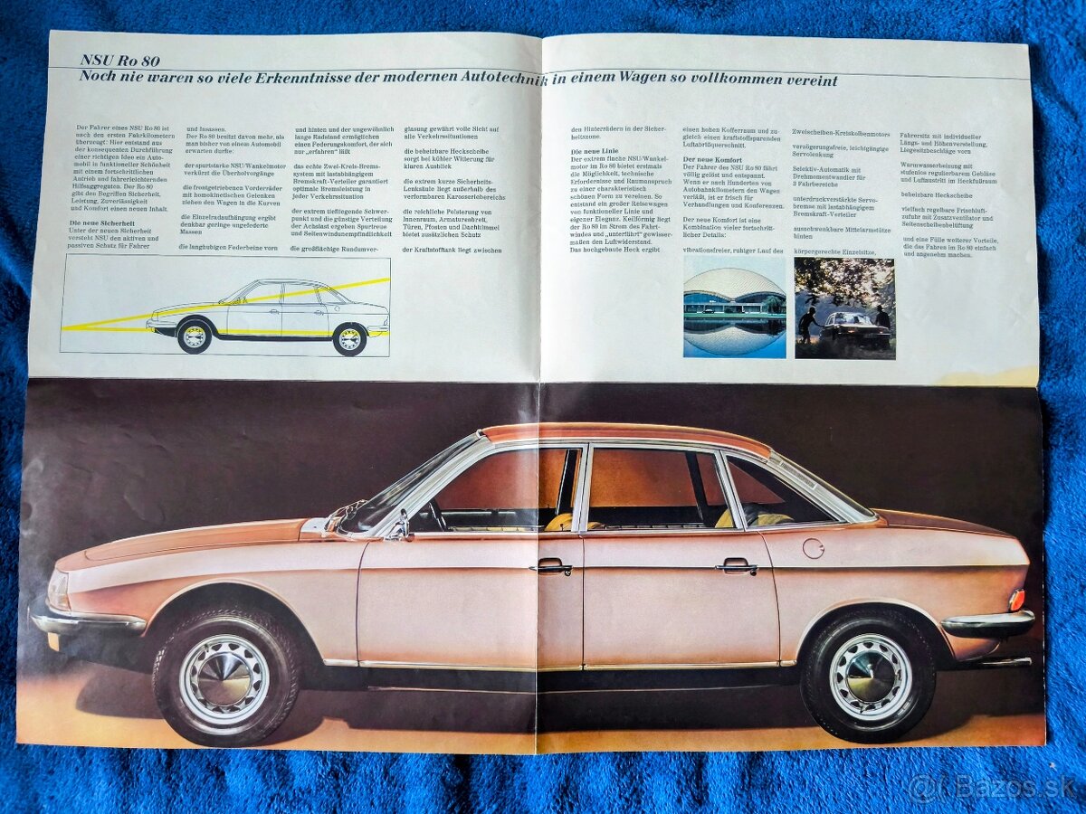 Prospekt NSU Ro 80 - 3