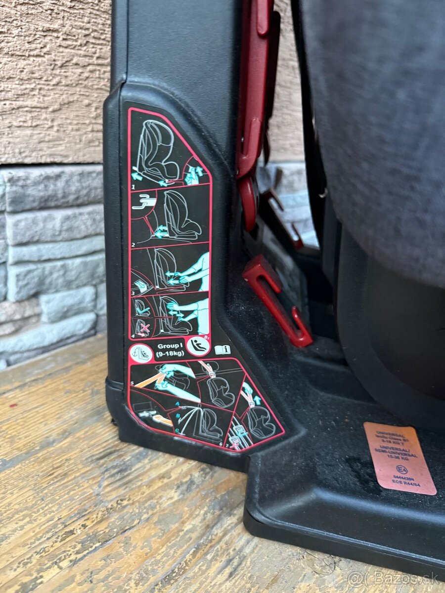 Predám autosedačku Petite&Mars Prime II Isofix - 3