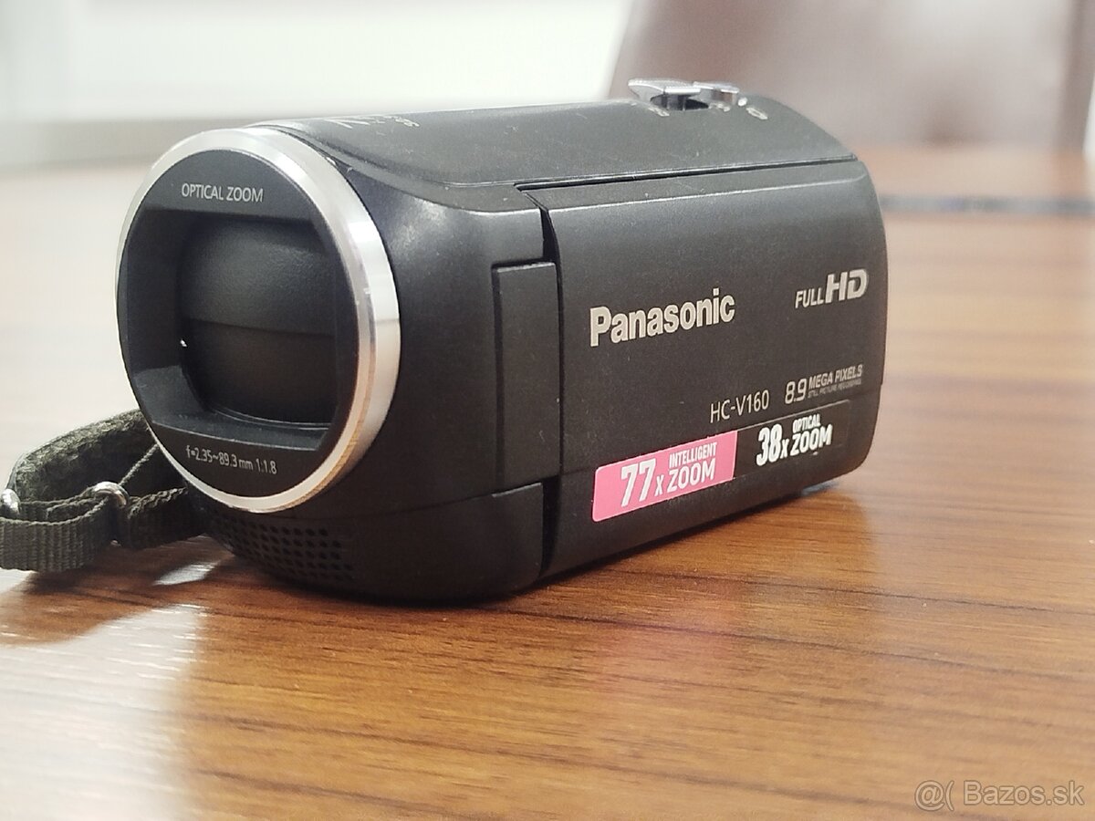 Kamera Panasonic HC-V160 - REZERVOVANÉ - 3