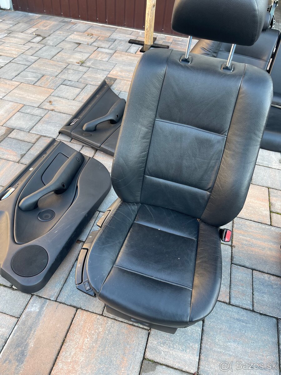 Kožený interier sedačky+tapacíre Bmw e46 touring/combi - 3